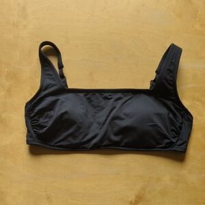Kona Sol Black Wireless Scoop Bralette